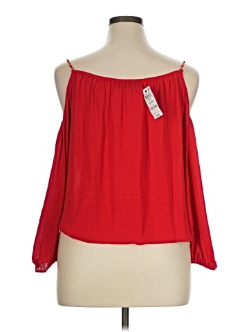 INC International Concepts 3/4 Sleeve Blouse (view 2)