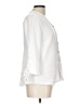 Foxcroft 100% Cotton White 3/4 Sleeve Blouse Size L - photo 4