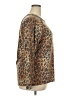 Caslon Animal Print Brown Long Sleeve T-Shirt Size XXL - photo 4