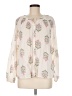 Old Navy Ivory Long Sleeve Blouse Size M - photo 1