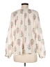 Old Navy Ivory Long Sleeve Blouse Size M - photo 2