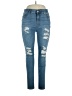 Torrid Hearts Blue Jeans Size 16 (tall) - photo 1