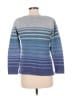 L.L.Bean 100% Cotton Stripes Blue Pullover Sweater Size M - photo 2