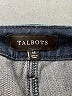 Talbots Chevron-herringbone Blue Jeans Size 14 - photo 7