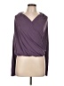 Veronica M. Purple Long Sleeve Top Size L - photo 1