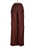 Vila Chevron-herringbone Brown Casual Pants Size EU 34 / US 4 - photo 1
