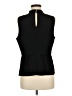 J.Crew 100% Polyester Black Sleeveless Blouse Size M - photo 2