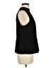 J.Crew 100% Polyester Black Sleeveless Blouse Size M - photo 4
