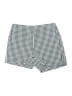 Ann Taylor LOFT Checkered-gingham Green Shorts Size 10 - photo 1