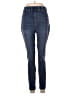 Walmart Solid Blue Jeggings Size 0X - photo 1