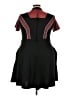 Marvel Argyle Black Casual Dress Size 3X - photo 2