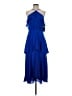 CeCe 100% Polyester Blue Cocktail Dress Size 2 - photo 1