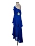 CeCe 100% Polyester Blue Cocktail Dress Size 2 - photo 5