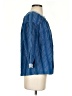 Massimo Dutti Blue 3/4 Sleeve Blouse Size S - photo 4