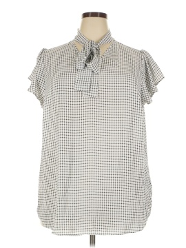 Adrianna Papell Short Sleeve Blouse