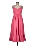 J.Crew 100% Polyester Solid Pink Casual Dress Size 8 (tall) - photo 1