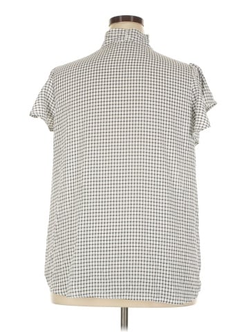 Adrianna Papell Short Sleeve Blouse (view 2)