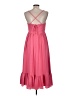 J.Crew 100% Polyester Solid Pink Casual Dress Size 8 (tall) - photo 2
