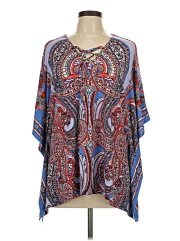 Susan Graver 3/4 Sleeve Blouse (view 1)