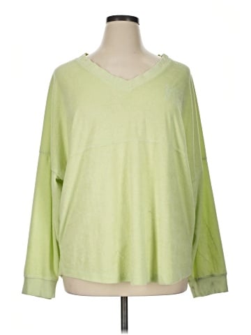 Victoria's Secret Pink 3/4 Sleeve T-Shirt (view 1)