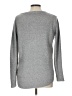 Pink Clover 100% Polyester Metallic Silver Pullover Sweater Size L - photo 2