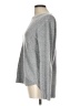 Pink Clover 100% Polyester Metallic Silver Pullover Sweater Size L - photo 5