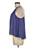 Decree 100% Polyester Blue Sleeveless Blouse Size M - photo 5