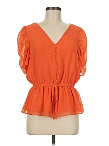 1.State Short Sleeve Blouse (view 1)