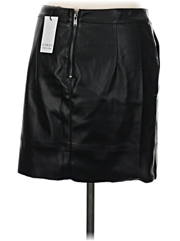 Fahsyee Faux Leather Skirt (view 2)