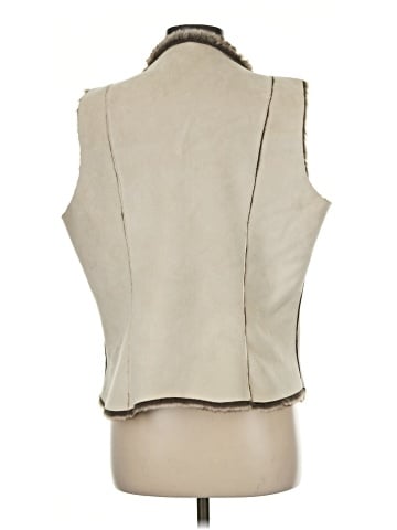 Coldwater Creek Faux Fur Vest (view 2)