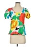J.Crew 100% Cotton Orange Short Sleeve Blouse Size 2 - photo 1