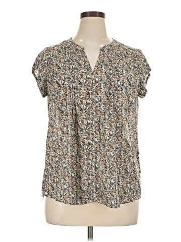 Monday Fun Short Sleeve Blouse (view 1)