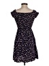 Mossimo Supply Co. 100% Elastic Hearts Black Casual Dress Size XS - photo 2