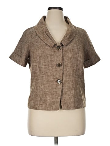 Lafayette 148 New York Short Sleeve Blouse (view 1)