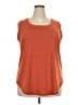 Automet Orange Sleeveless T-Shirt Size 3X - photo 1