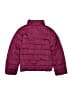 The Children's Place 100% Polyester Solid Burgundy Snow Jacket Size 7 - 8 - photo 2