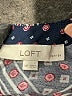 Ann Taylor LOFT Blue Sleeveless Blouse Size M (petite) - photo 7
