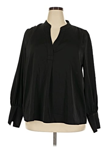 Banana Republic Factory Store Long Sleeve Blouse (view 1)