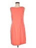 Alyx Solid Orange Cocktail Dress Size 8 - photo 1