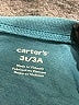 Carter's Teal Long Sleeve T-Shirt Size 3T - photo 3