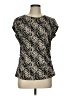 Axcess 100% Polyester Animal Print Black Short Sleeve T-Shirt Size L - photo 1