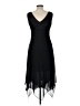 Evan Picone 100% Polyester Black Cocktail Dress Size 10 Petite - photo 2