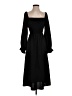 New Look 100% Polyester Black Casual Dress Size 4 - photo 1