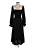 New Look 100% Polyester Black Casual Dress Size 4 - photo 2