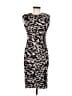 DKNY Animal Print Gray Cocktail Dress Size 0 - photo 1