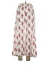 Justify 100% Rayon Floral Ivory Casual Pants Size XL - photo 2