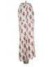 Justify 100% Rayon Floral Ivory Casual Pants Size XL - photo 5