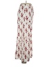 Justify 100% Rayon Floral Ivory Casual Pants Size XL - photo 4