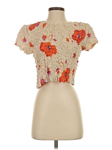 Free People Short Sleeve Blouse (view 1)