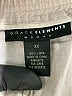 Grace Elements 100% Linen Gray Linen Pants Size 3X - photo 4